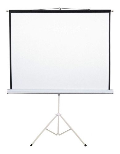 Telon De Proyector Tripode Ig De 1,80×1,80 Con Soporte