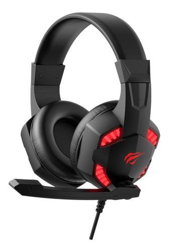 Diadema Gamer Con Luz Rgb Micrófono Sonido Envolvente 3d
