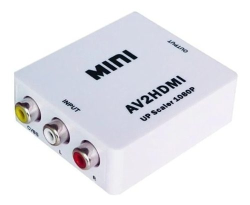 Convertidor De Rca A Hdmi – Dvd Camara Play 2 A Un Tv Hdmi
