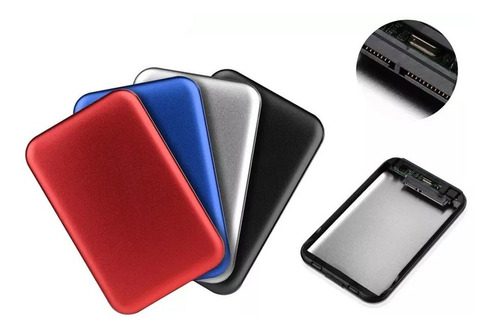 Caja Externa Case Sata Disco Duro 2.5” Usb 2.0