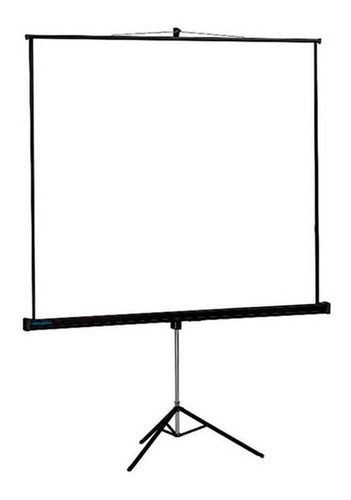 Telon De Proyector Tripode Ig De 1,80×1,80 Con Soporte
