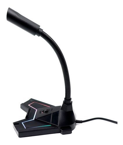 Micrófono Gamer Rgb Económico Alta Frecuencia