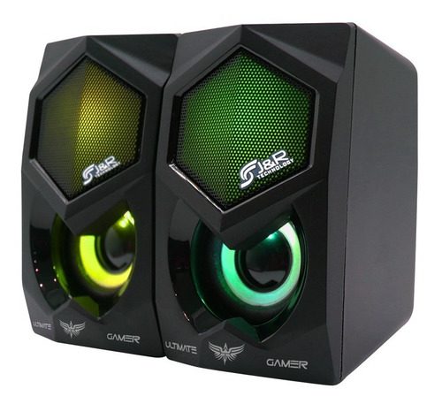 Parlantes Gamer  J&r J5213 Para Computador Economicos