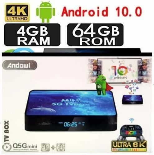 Tv Box  Android 10.0 4gb Ram/64gb Rom 6k 5g + Control Smartv