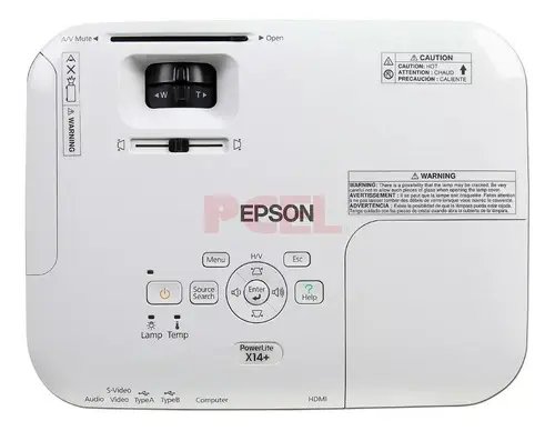 Proyector Videobeam Epson Powerlite X14+ 3000lmn Xga - Imagen 2