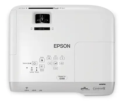 Proyector Videobeam Epson Powerlite 109w 4000 Wxga 3lcd - Imagen 4